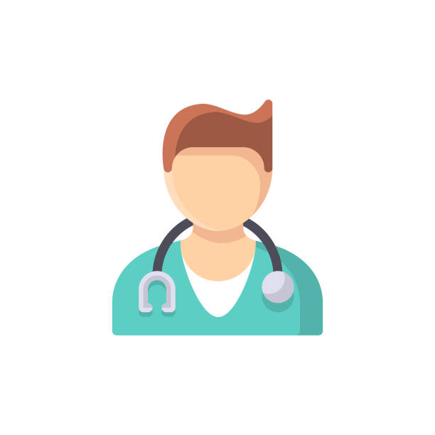 Doctor Flat Icon.